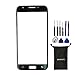 Sunways 【No Display Screen】 Screen Glass Lens Replacement for Samsung Galaxy J3 Emerge J3 Eclipse J3 Prime J327P J327V J327T J327A (Black)