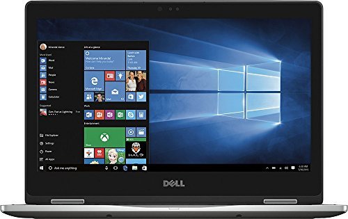 2017 Dell Inspiron 7000 13.3" 2-in-1 Full HD Touchscreen High Performance Laptop, 7th Intel Core i7-7500U, 12GB DDR4 RAM, 256GB SSD, Backlit Keyboard, Bluetooth, HDMI, 802.11AC, Windows 10