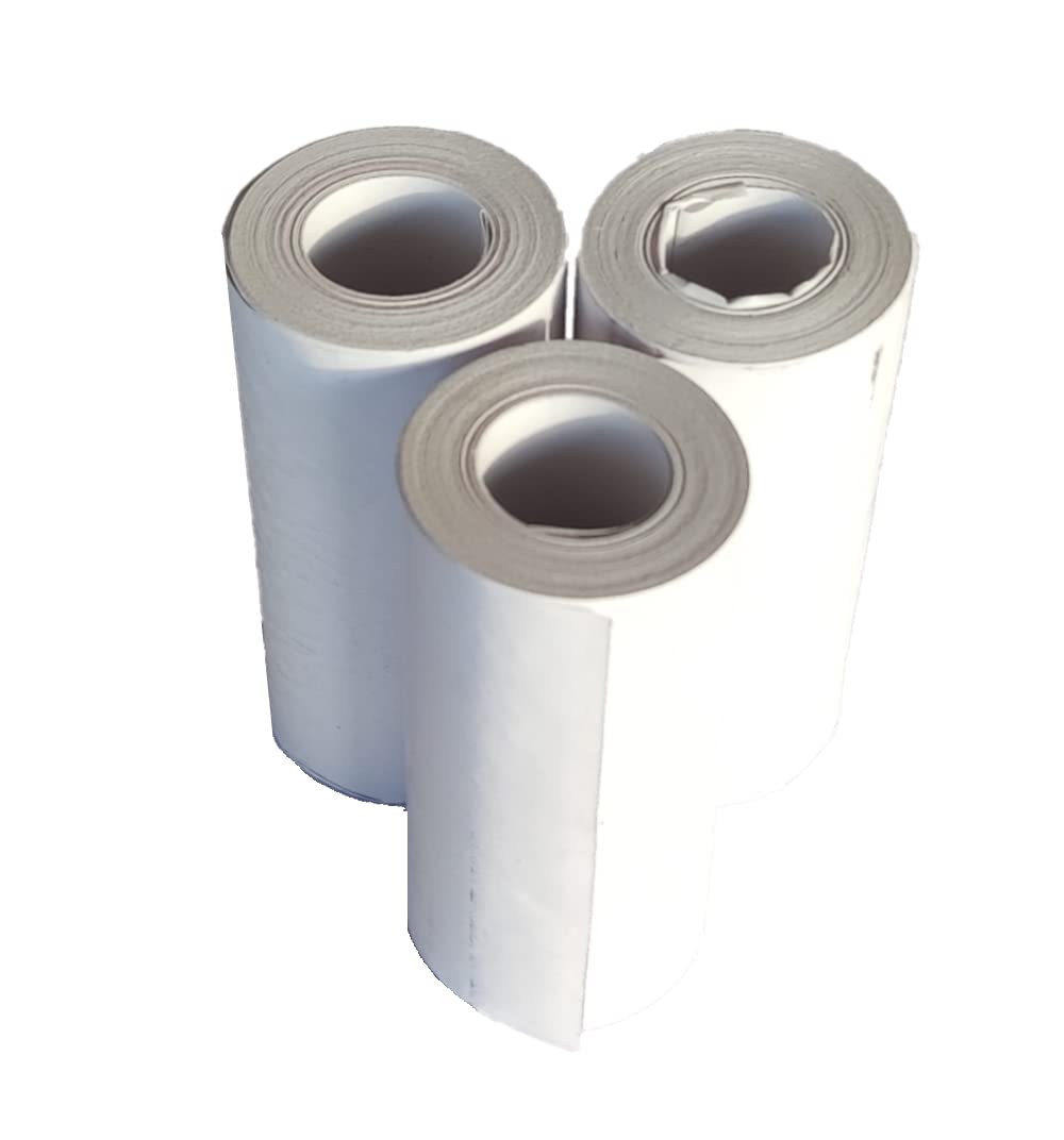 10 Thermal Rolls (Without Central Plastic Hole) for POS 57mm x 24 mm (Diameter)