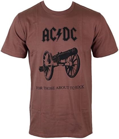 t-shirt metal men's AC- DC - For Those about to rock - LOW FREQUENCY - ACTS05004 XXL
