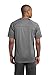 Sport-Tek Men's Heather Colorblock Contender Tee XL Vintage Heather/ Black