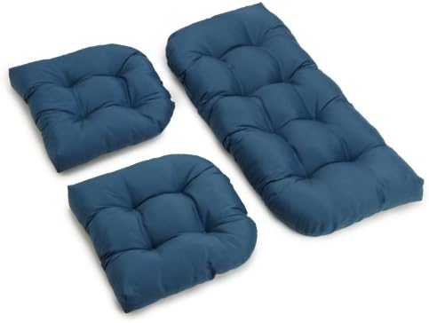 Blazing Needles Twill Settee Group Cushions