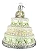 Old World Christmas Bride and Groom Gifts Glass Blown Ornaments for Christmas Tree, Wedding Cake