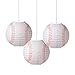 Easy Joy 8'' Baseball Paper Lanterns Sports Team Party Baseball Hanging Lantern Softball Party Decorations 3 Pieces
