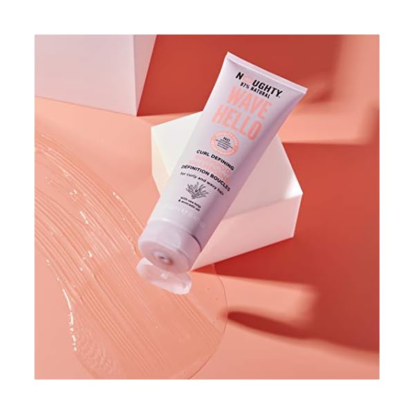 Noughty 97% Natural, Wave Hello Curl Defining Shampoo, Sulphate Free Vegan Haircare, Vitamin Rich Formula For Curly and…