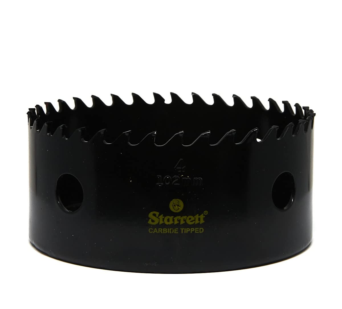 Starrett Tungsten Carbide Tipped Hole Saw - CT400 Deep Cut Holesaw Cutter - For Wood Suspended Flooring Reinforced Concrete & Fibreglass - 102MM — image 1