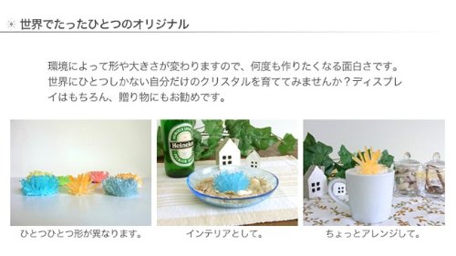 Magic Crystal Growing Kit (Orange)