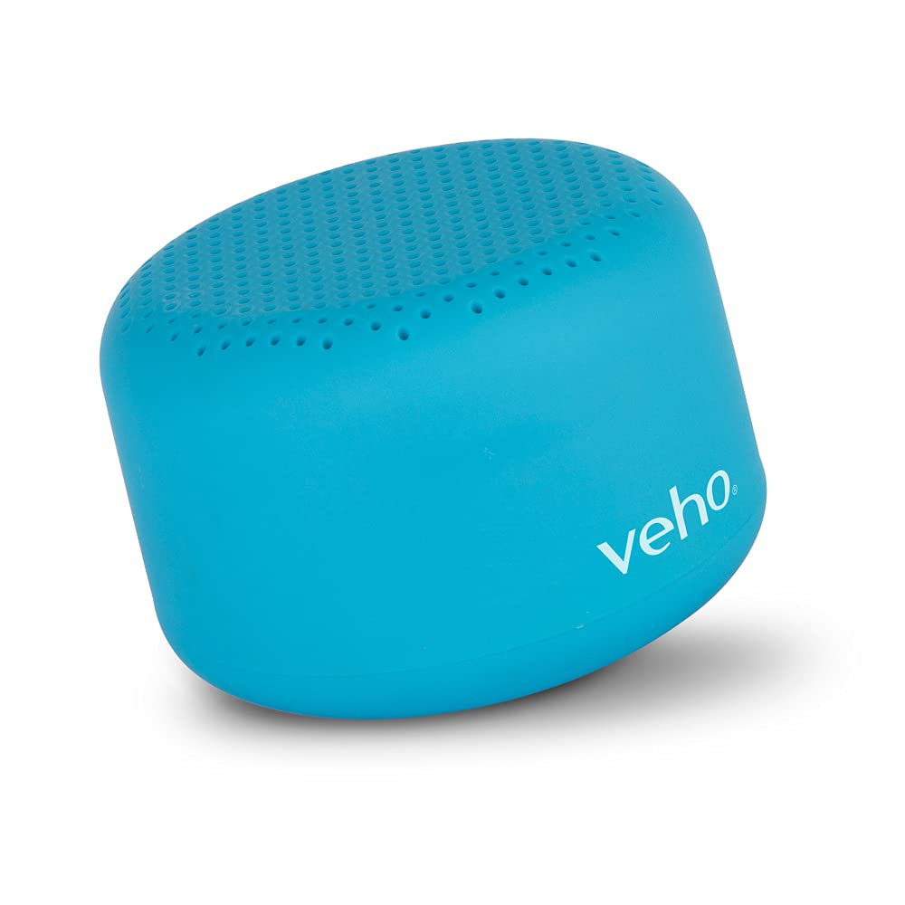 Veho M3 Bluetooth Wireless Speaker | Portable | V5.0 Bluetooth | Travel Speaker | 3.5mm Wired Connectivity | Aqua Blue | (VSS-403-M3-A)