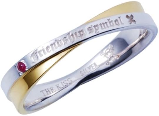 Amazon ザ キッス The Kiss One Piece コラボ ルフィ ワンピース リング ルビー シルバー925 イエローゴールド Opr 01ye Rb 7号 リング 通販