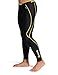 Skins A200 Men's Thermal Compression Long Tights, Small, Black/Yellow