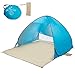 Automatic Pop Up Instant Beach Tent For 2-3 Person Kids Adults, Portable Cabin Waterproof Outdoor Beach Tent Sun Shelter Anti UV For Camping Fishing Hiking Picnicking