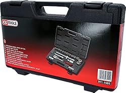 KS TOOLS 1/2" Socket Set, 24 pcs 12 Point