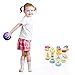 Bowling Set for Toddlers with 6 Animal Head Bowling Pins and 2 Bowling Balls, Outdoor Toys for Toddlers, Bowling Game for Kids