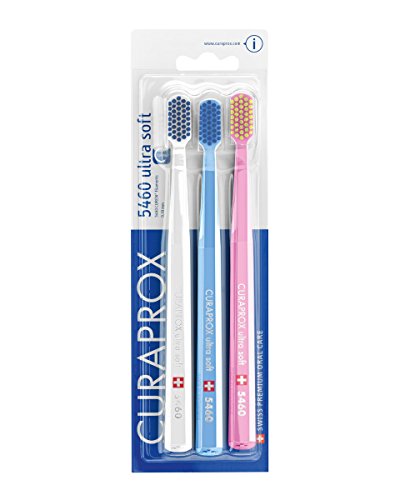 Curaprox 5460 Ultra Soft Toothbrush Trio Pack