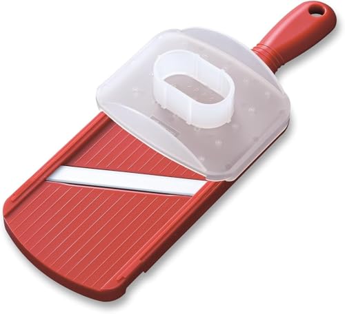 Fatiador Regulável com Lâmina de Cerâmica Kyocera Vermelho 28,5CM