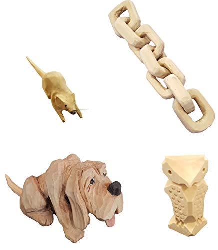 4 Basswood+Whittling+Beginners+Suitable+Unfinished