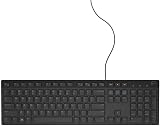 Dell KB216 Black USB Keyboard Nordic QWERTY Danish Swedish Finnish Norwegian