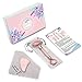 Jade Roller for Face and Gua Sha Facial Tool – Handcrafted of Pure Rose Quartz – Ultra Smooth Design – Skin Relaxing with Exclusive Ebookthumb 1