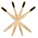 Bamboo Toothbrush Biodegradable Natural Bamboo Handle with BPA Free Bristles, Pack of 10