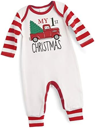Christmas Santa Baby Clothes Rompers for Newborns & Toddlers Baby Boys & Girls, Multi