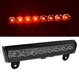Rxmotor Chevy Suburban Tahoe Yukon XL Denali LED Replacement 3rd Brake Light Tail Cargo Lamp Smoke