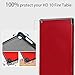 Fire HD 10 Case - Zerhunt Ultra Light Slim Fit Protective Cover with Auto Wake/Sleep For Fire HD 10 Tablet 10.1 Inch (7th Generation and 9th Generation, 2017 and 2019 Release) Red