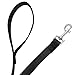 Dog Leash, Itery Pet Durable Leash Strap for Puppy Pet Leash Rope 6-feet Long 3/4 Inch Wide (Black, 6 Feet)