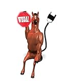 Hitch Critters 1049 Whoa Horsey Moving Ball Hitch Cover and Brake Light