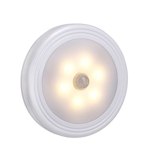 UnionCam NL1 Motion Sensor Light for Baby Care/Kids, Auto Dust to Dawn Sensor, Cordless Battery - Powered Eye-Caring Nursery LED Night Light, Stick-Anywhere Closet Lights Stair Lights, Safe Lights