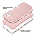 ULAK Galaxy Note 5 Case,Note 5 Case for Girls Women, Hybrid Soft Silicone Anti Scratch Resistance Protective Cover for Samsung Galaxy Note 5 (Rose Gold)