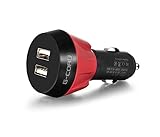 G-Cord [Heavy Duty] 4.0A 20W Dual Port USB Car Charger Power Adapter Designed for Apple iPhone, iPad, Tablets, and Android Devices (3 Years Warranty)