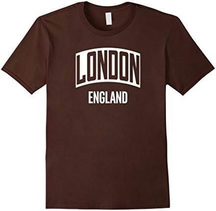Men's London England UK  City Vacation Souvenir T-Shirt 3XL Brown