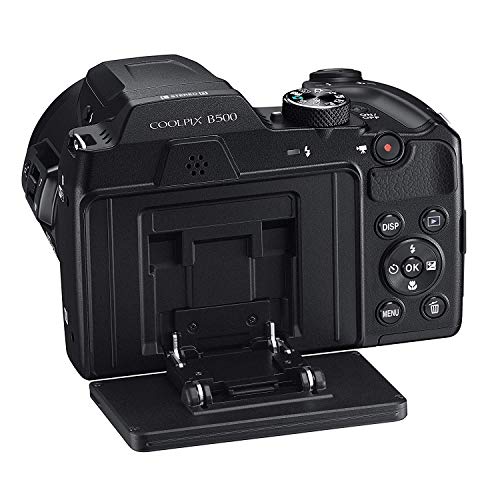 Nikon COOLPIX B500 Digital Point & Shoot Camera (Black) Bundle with 32GB Sandisk Memory Card + EXTREME ELECTRONICS Cloth +More - Thumbnail 4