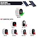 Wasserstein Solar Panel with Internal Battery Compatible with Arlo HD ONLY - Power The Arlo Surveillance Camera continuously - White (Separate External Battery NOT Included)