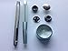 Trimming Shop Press Gun Metal Press Studs & Hand Fixing Tool