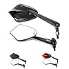Motorfiets spiegel”Cap”, E-getest, 2x M10 rechtsdraaiende schroefdraad + 1x M10 linkse schroefdraad (Cap)