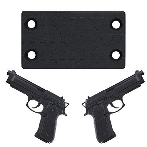 Vehicle and Home Concealed Magnetic Gun Mount & Holster with Rubber Coated for Firearm Accessory,Handgun,Pistol,Shotgun,Rifle,Truck,Car