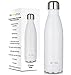 Brimma Vacuum Insulated Water Bottle - Double Wall Stainless Steel Travel Bottle for Hot & Cold Drinks - No Sweat, Leak Proof, BPA Free Thermos Flask - 17 Oz (500 ml)
