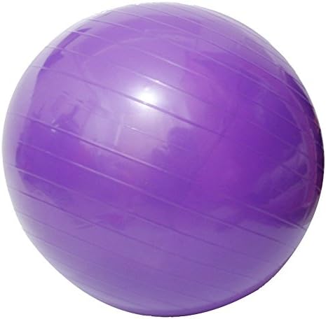 Acefit Anti-burst-and-slip Resistant Fitness Balance Exercise and Stability Ball with Pump Yoga Ball