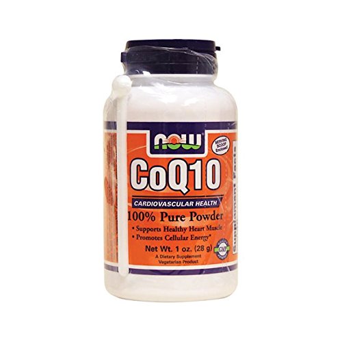 NOW CoQ10 Pure Powder, 1-Ounce