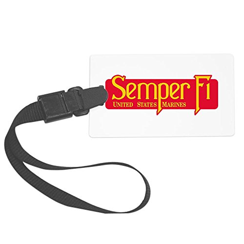 Royal Lion Large Luggage Tag Marine Corps Semper Fi Fidelis