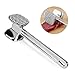 Meat Tenderizer Mallet, Heavy Duty Food Hammer Mallet Tool Two Sides Chicken Pounder for Beef Pork,Aluminum alloy by OUZIFISH