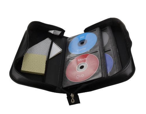 TekNmotion 120 Capacity CD/DVD Carry Case (Black)