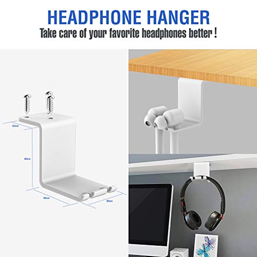 2020 Shelf Socket - ON2NO Wall Outlet Shelf, Extra-Large Shelf with 3 Electrical Outlet, 3 USB Ports and Smart Night Light, Cable Holder and Headphone Hanger