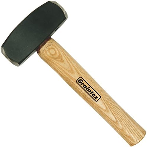 Graintex HH1674 4 Lb Hand Drill Hammer with Hickory Handle
