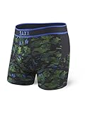 Saxx Underwear Men's Kinetic Boxer Royal Camo Underwear