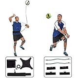 HoDrme 2 Sets of Volleyball Training Aid: Great Trainer for Solo Practice of Serving Tosses, Arm Swings and Passing Technique