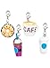 LaurDIY 37600019 First Coffee Charm Pack Multicolor