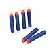 Cyalnn 200 PCS Refill Pack Soft Foam 2.84inch Bullets for Nerf N-Strike Elite Series Blasters and Other Kid Toy Guns( Blue)