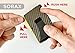 Minimalist Slim Wallet for Men - Carbon Fiber Wallets For Men RFID Blocking - Credit Card Holder with Aluminum Money Clip (Carbon Fiber Black)